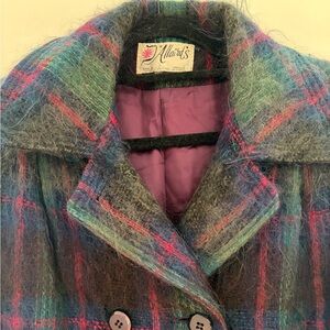 Vintage Mohair Wool Coat